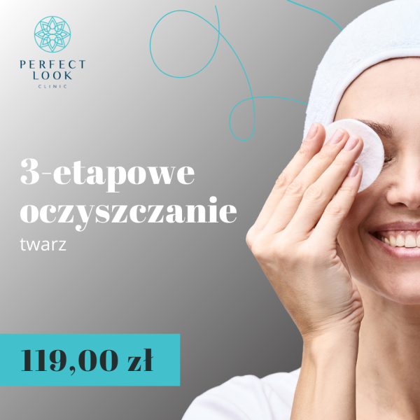 3-etapowe oczyszczanie twarzy