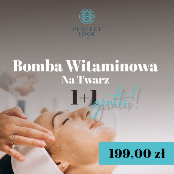 Bomba witaminowa na twarz 1 + 1 GRATIS